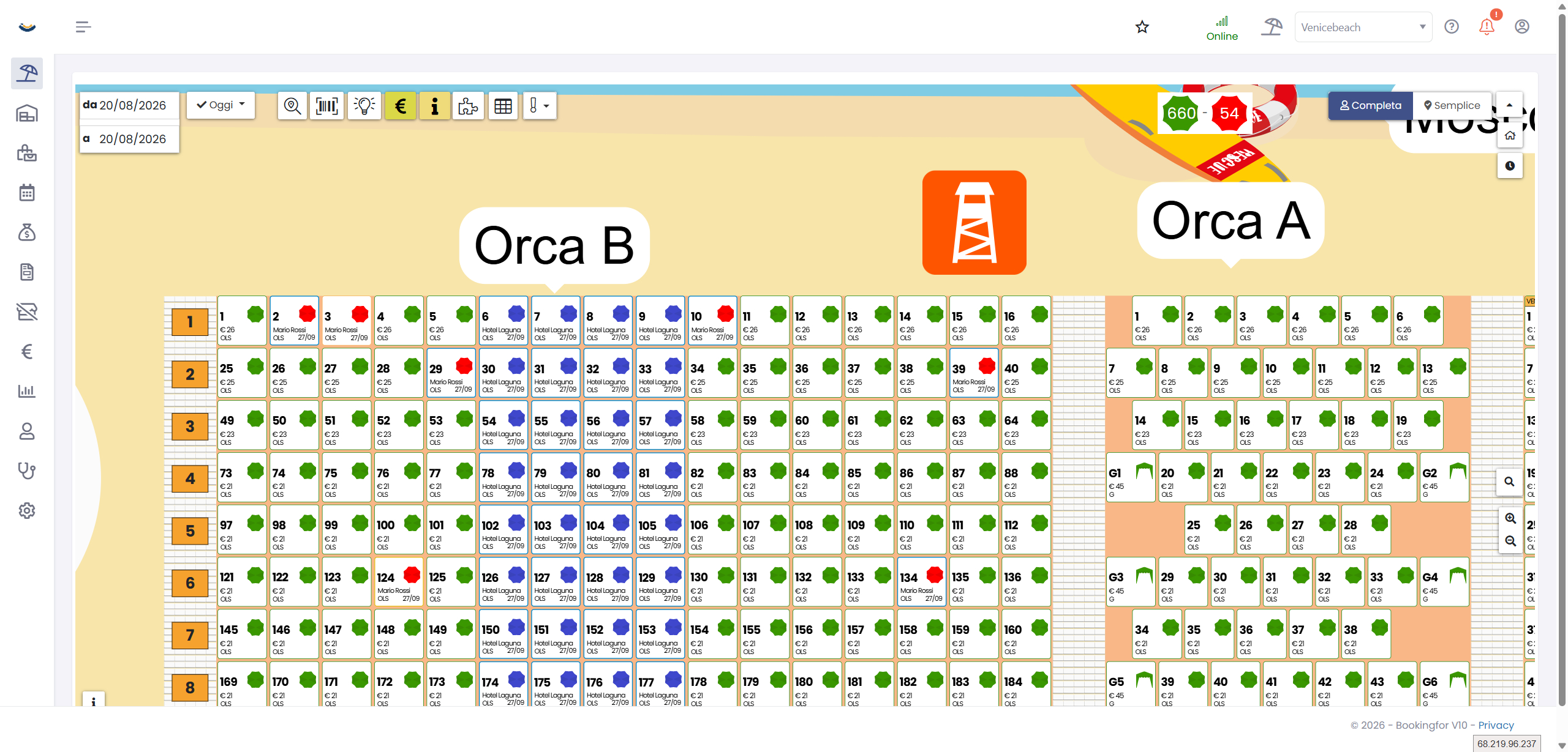 Mappa interattiva Bookingfor - foto 2