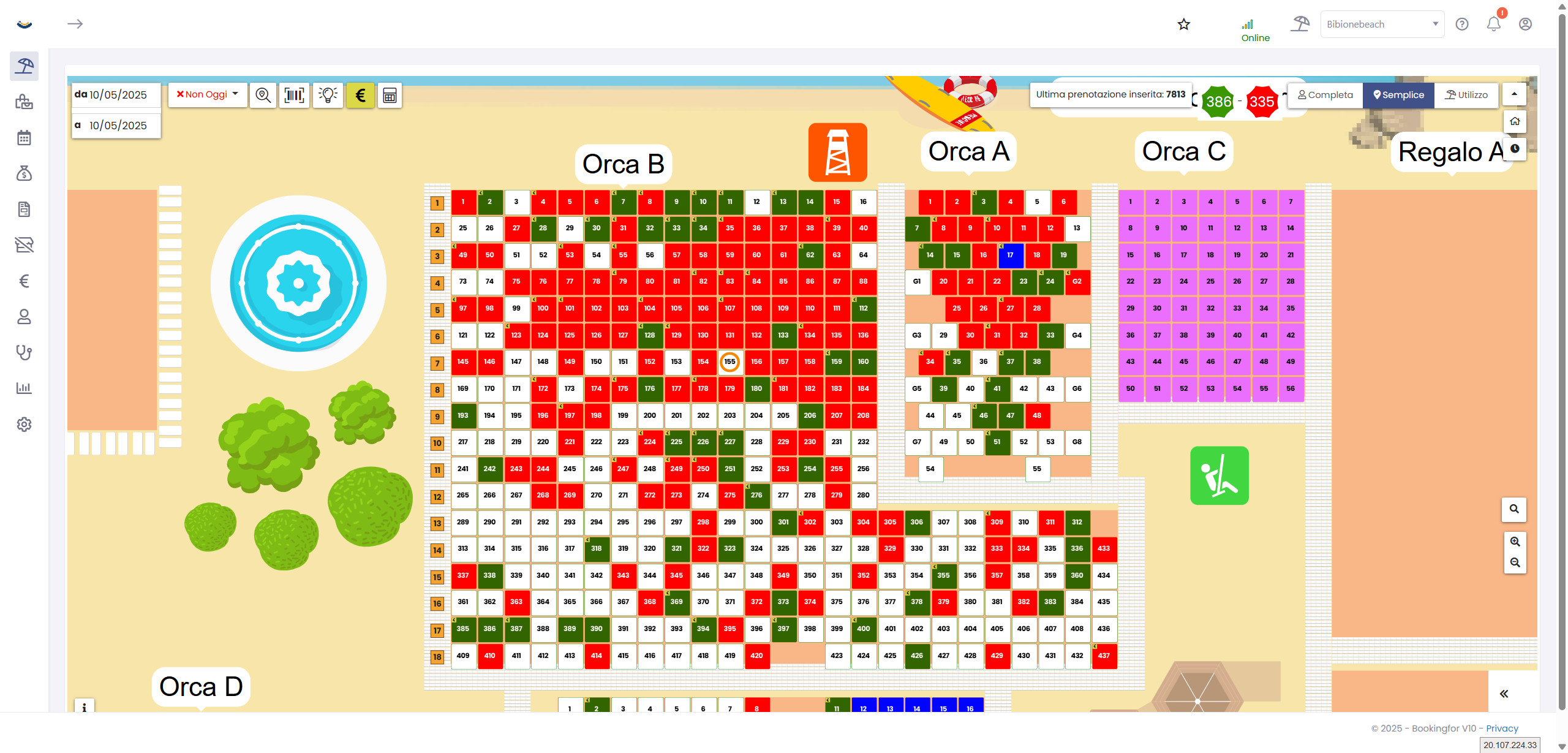 Mappa interattiva Bookingfor - foto 1